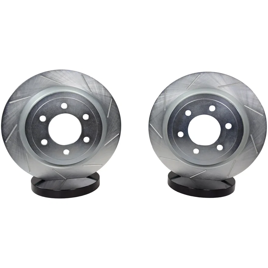 Baer Brake Systems 99207-220, Brakes Claw Performance Rotors, Rear (Slot/Zinc Only)