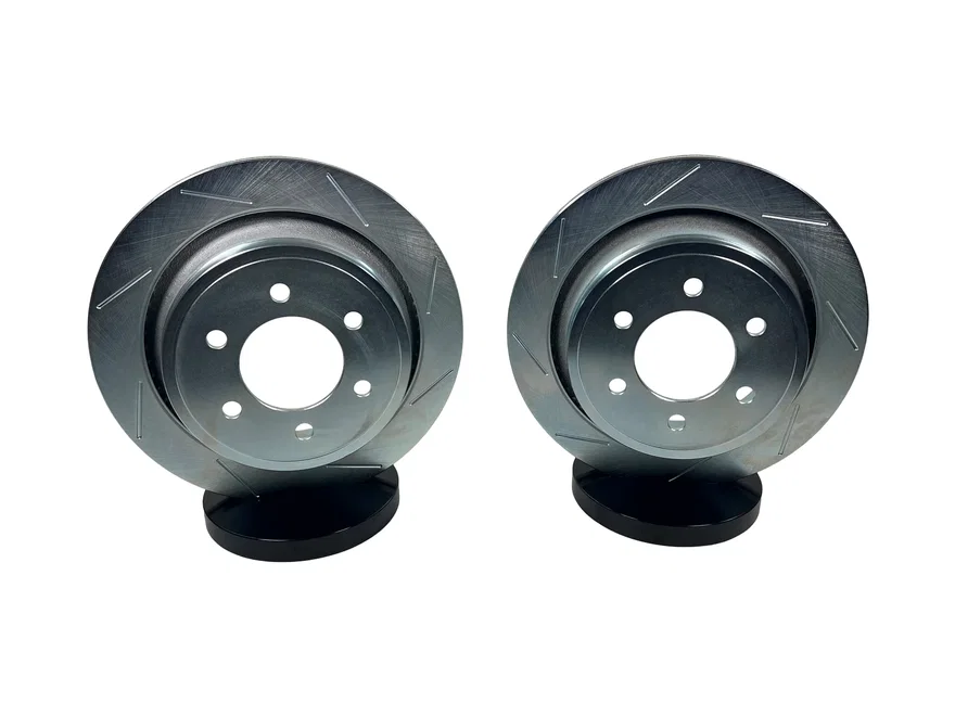 Baer Brake Systems 55133-220, Brakes Claw Performance Rotors, Rear (Slot/Zinc Only)