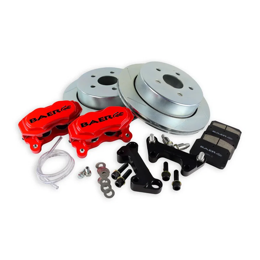 Baer Brake Systems 4402007GG-2, SS4 Brake System Rear for Jeep