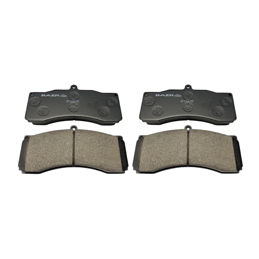Baer Brake Systems D1247R, Brakes Street 6S/6R/XTR Disc Brake Pads for Baer Extreme and Extreme+ Systems - D1247/DR11