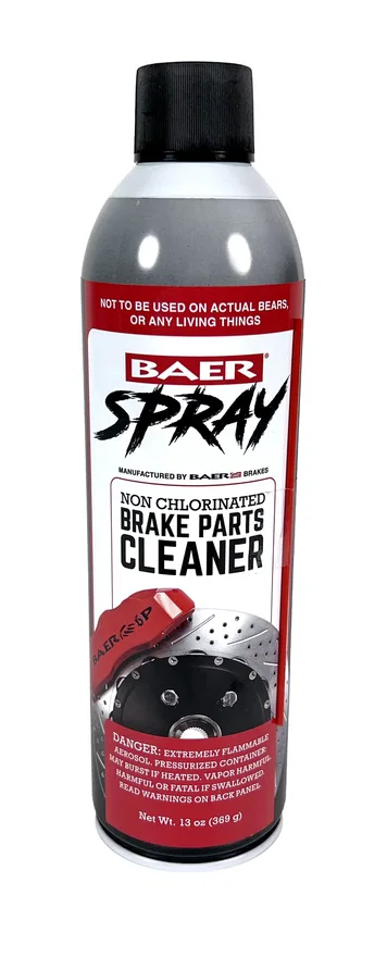 Baer Brake Systems 6110028, Spray Brake Cleaner Non-Chlorinated, Technical Grade, 13oz (369g) Can