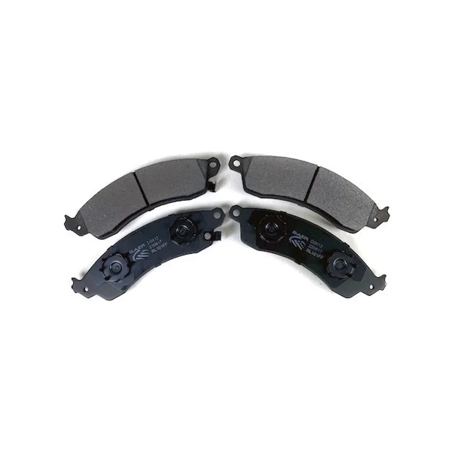 Baer Brake Systems D0412R, Brakes Street PBR 2-Piston Rear Disc Brake Pads for Early Baer SS/Sport And Track Front Systems - HB111/DR412
