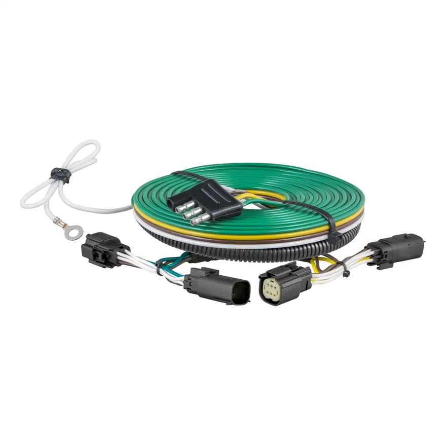 CURT 58954, Custom Towed-Vehicle RV Wiring Harness; Select Ford Escape
