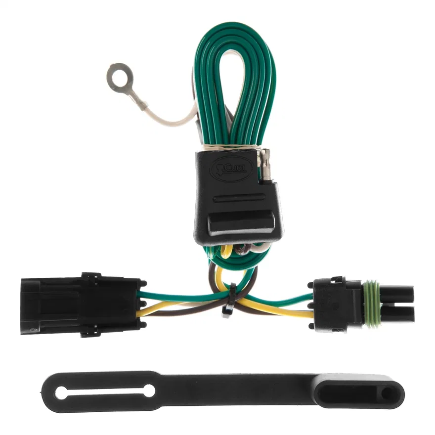 CURT 55312, Custom Wiring; 4-Flat; Select S10; S15; C/K; Suburban; Syclone; Isuzu Hombre