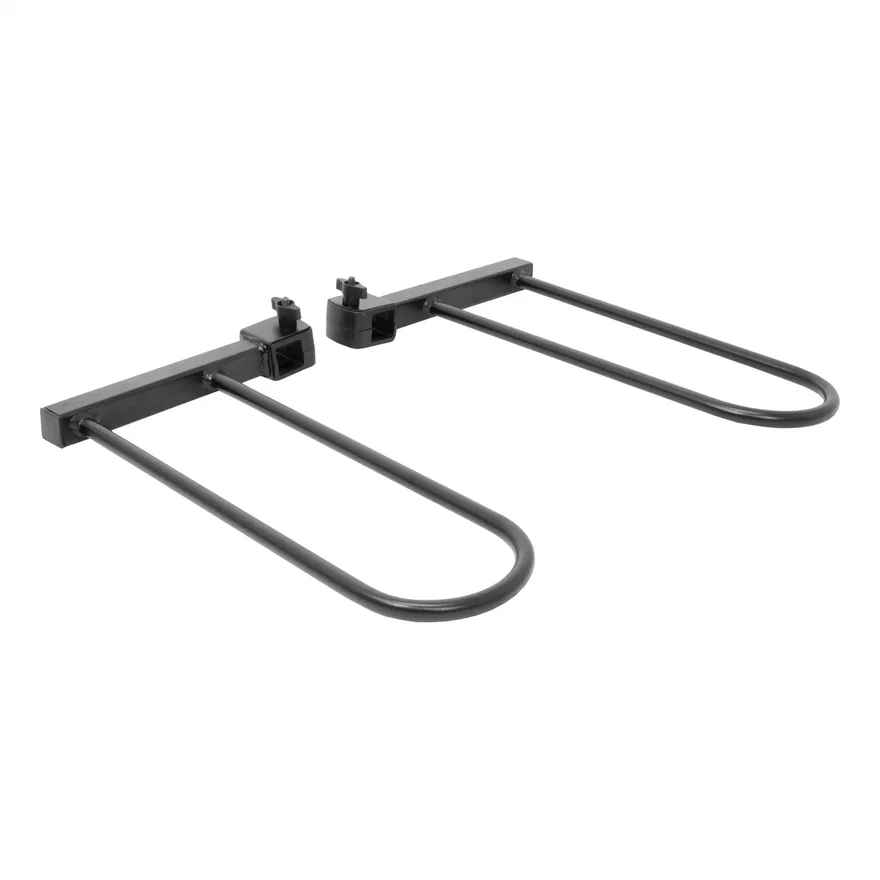 CURT 18091, Tray-Style Bike Rack Cradles for Fat Tires (4-7/8in. ID; 2-Pack)