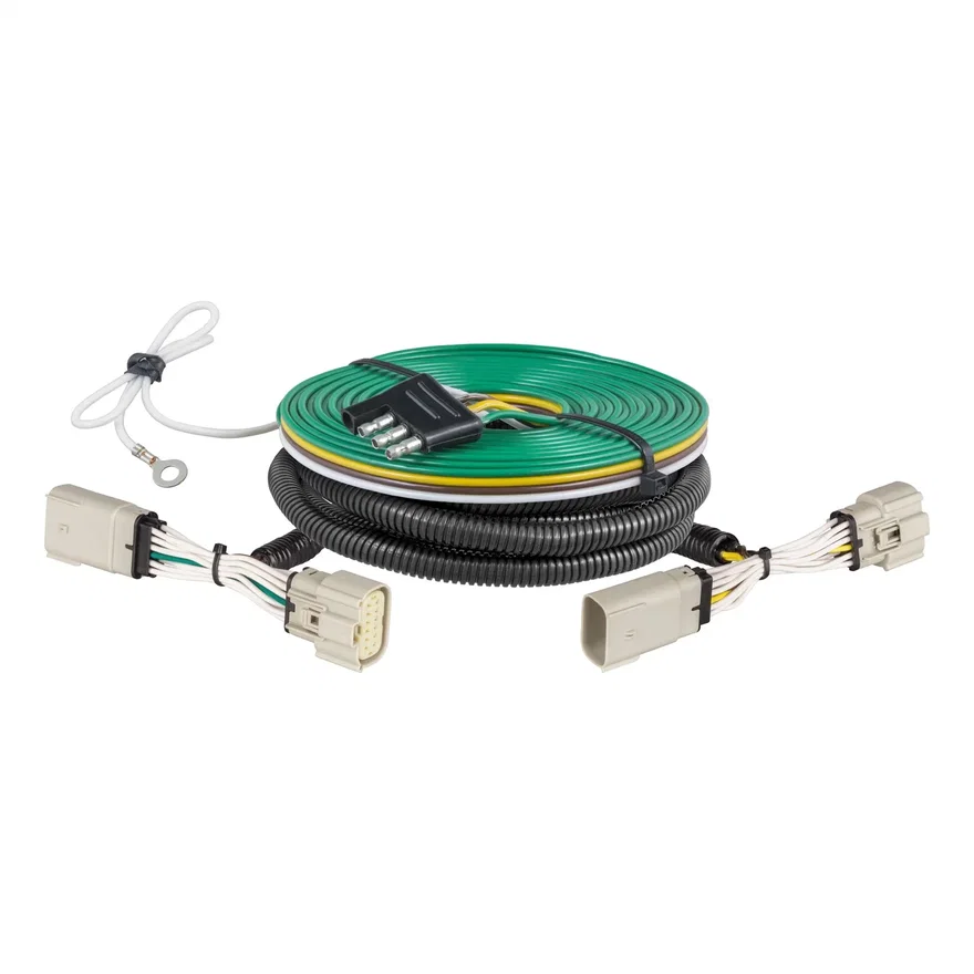 CURT 52104, Custom Towed-Vehicle RV Wiring Harness; Select Ford F-150