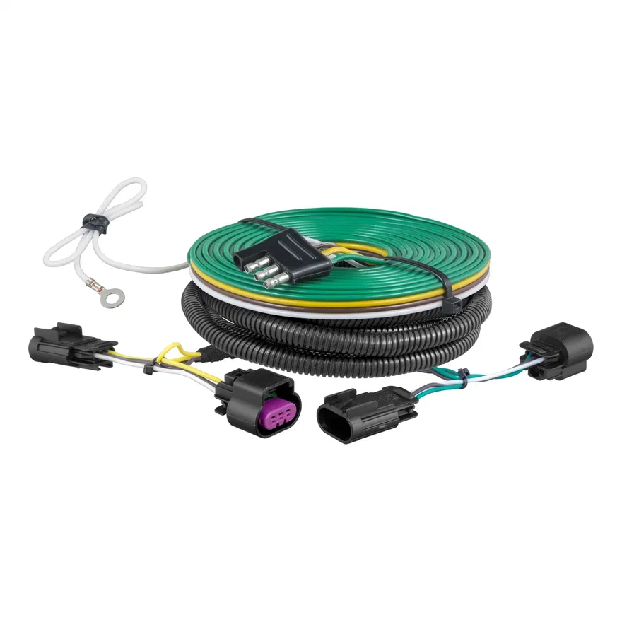 CURT 58978, Custom Towed-Vehicle RV Wiring Harness; Select Cadillac SRX