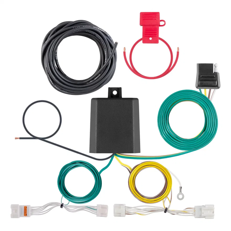 CURT 56529, Custom Wiring Harness; 4-Way Flat Output; Select Hyundai Sonata