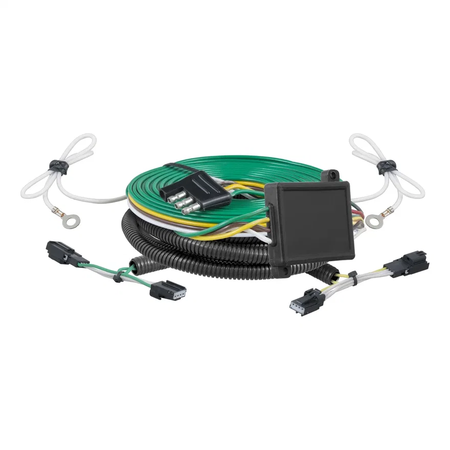 CURT 58934, Custom Towed-Vehicle RV Wiring Harness; Select Chevrolet Malibu