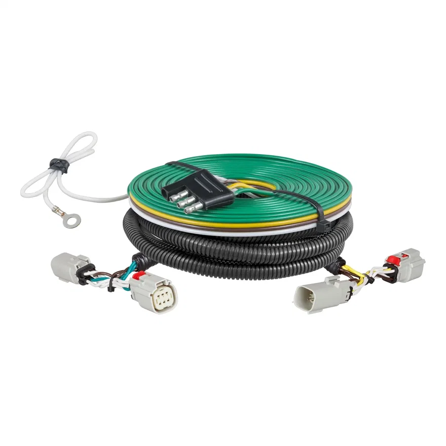 CURT 52105, Custom Towed-Vehicle RV Wiring Harness; Select Chevrolet Equinox LED Taillights