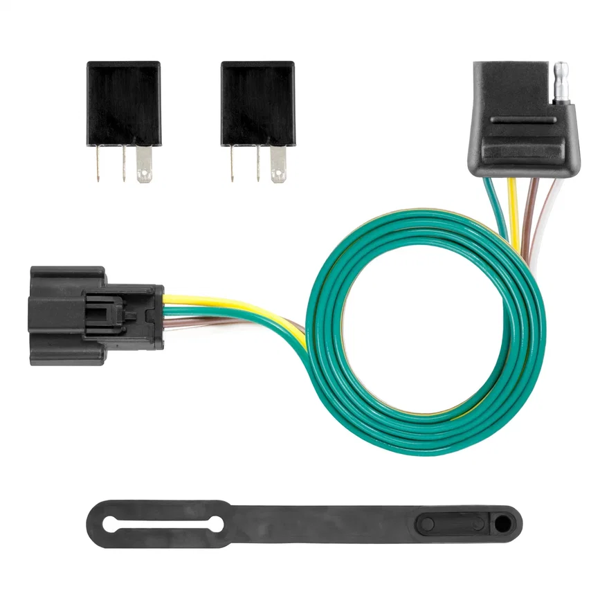 CURT 56364, Custom Wiring Connector; 4-Way Flat Output; Select Buick Envision