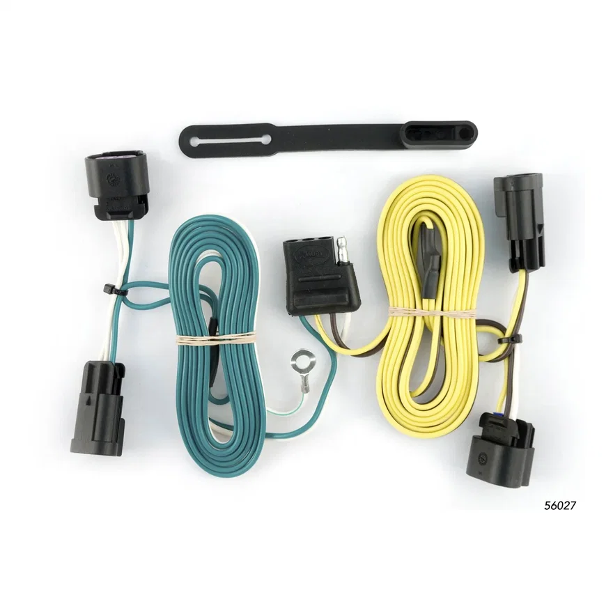 CURT 56027, Custom Wiring; 4-Way Flat; Select Buick Enclave; Chevrolet Malibu; Traverse