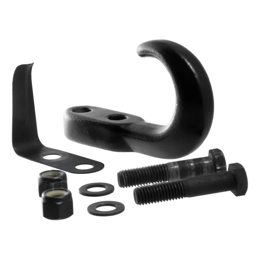CURT 22411, Tow Hook with Hardware (10;000 lbs.; Black)