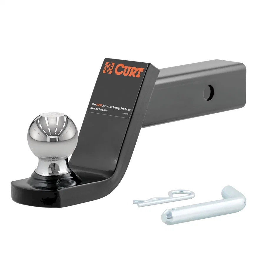 CURT 45154, Fusion Ball Mount with 2in. Ball (2in. Shank; 7;500 lbs.; 4in. Drop)