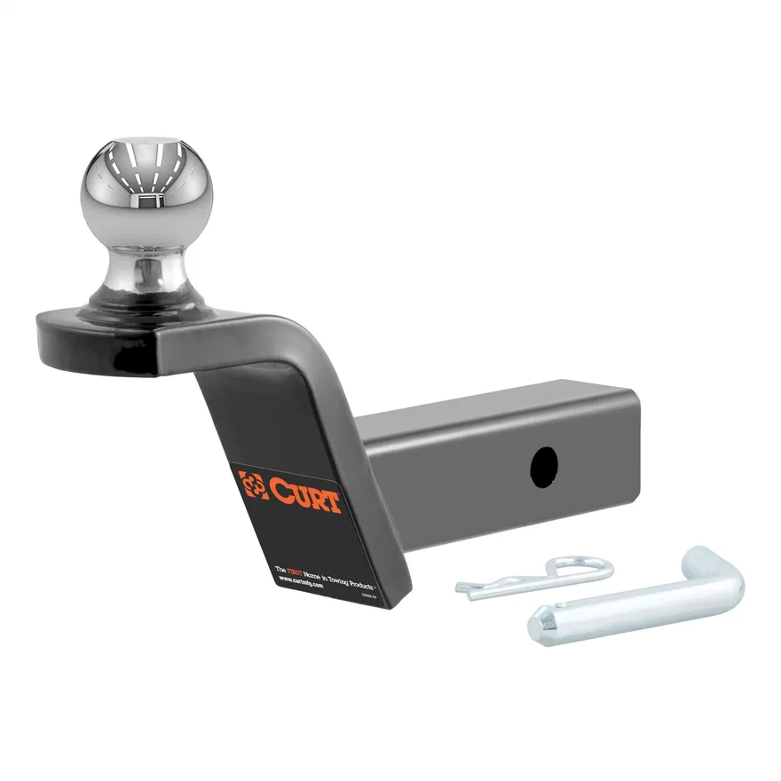 CURT 45155, Fusion Ball Mount with 2in. Ball (2in. Shank; 7;500 lbs.; 2in. Rise)