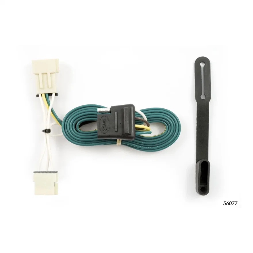 CURT 56077, Custom Wiring; 4-Way Flat; Select Montana; Relay; Terraza; Uplander