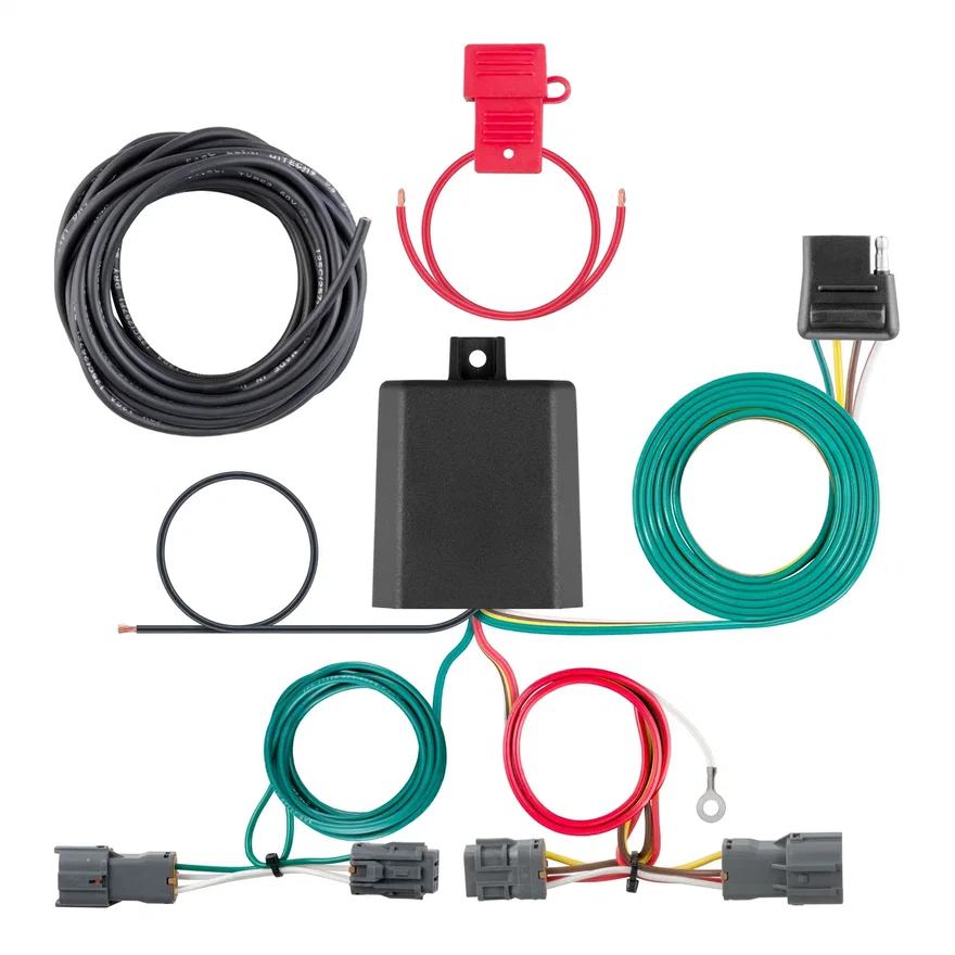 CURT 56328, Custom Wiring Harness; 4-Way Flat Output; Select Kia Sorento