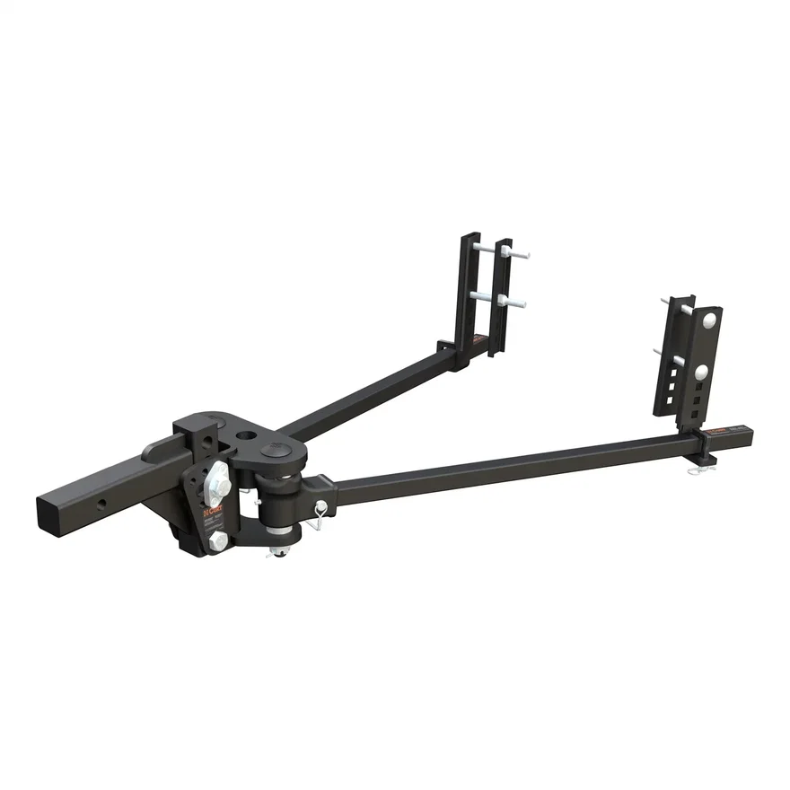 CURT 17499, TruTrack 4P Weight Distribution Hitch with 4x Sway Control; 5-8K