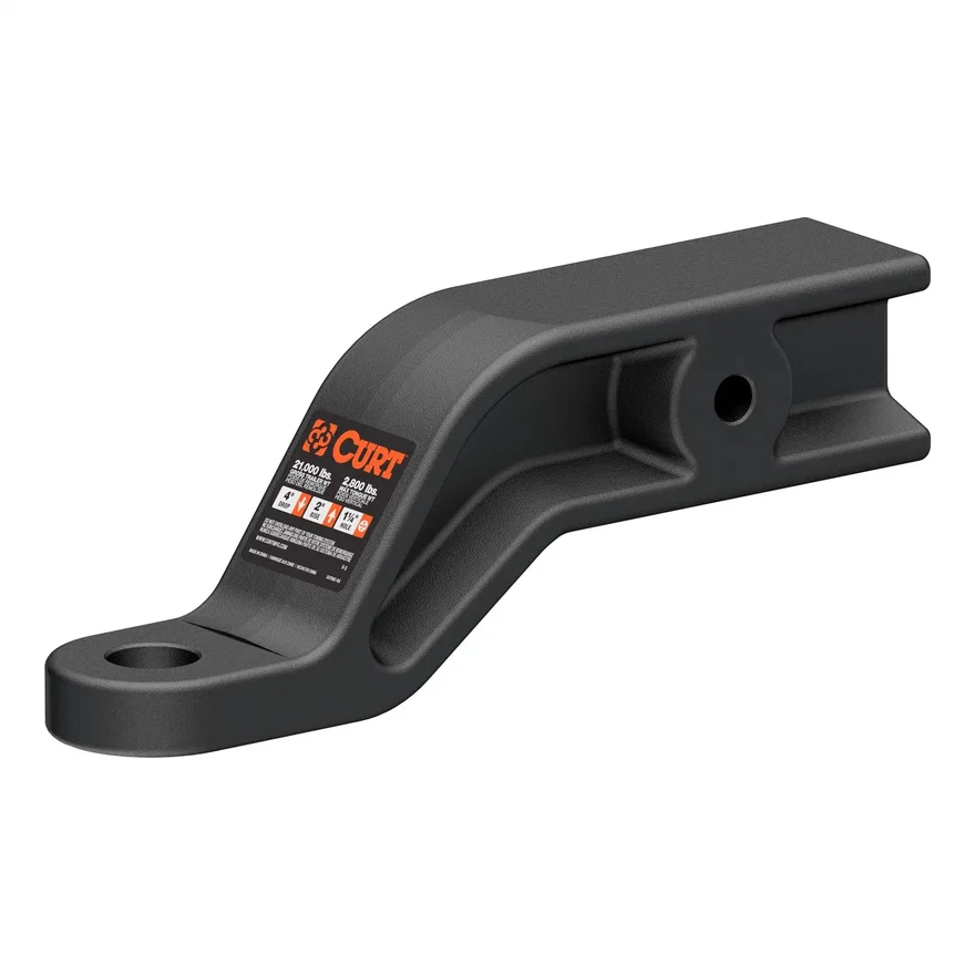 CURT 45430, Industrial Duty Forged Ball Mount (3in. Shank; 21;000 lbs.; 4in. Drop; 9in. Long