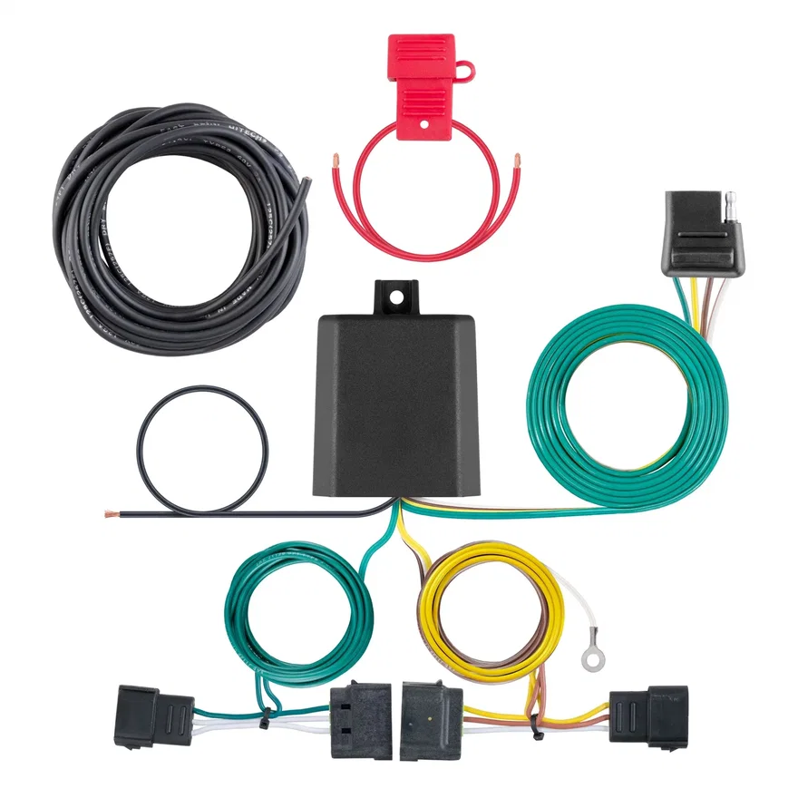 CURT 56329, Custom Wiring; 4-Way Flat; Select Edge; Escape; Freestar; MKX; Tribute