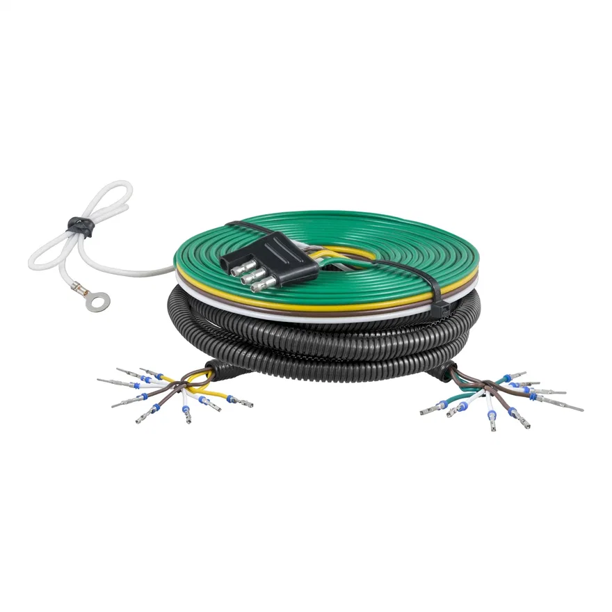 CURT 58925, Custom Towed-Vehicle RV Wiring; Select Buick; Chevrolet; GMC; Oldsmobile SUVs