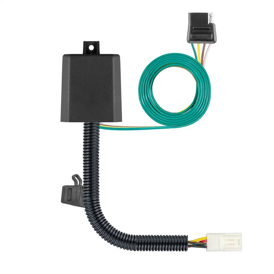 CURT 56494, Custom Wiring Harness; 4-Way Flat Output; Fits Select Mazda CX-70; CX-90