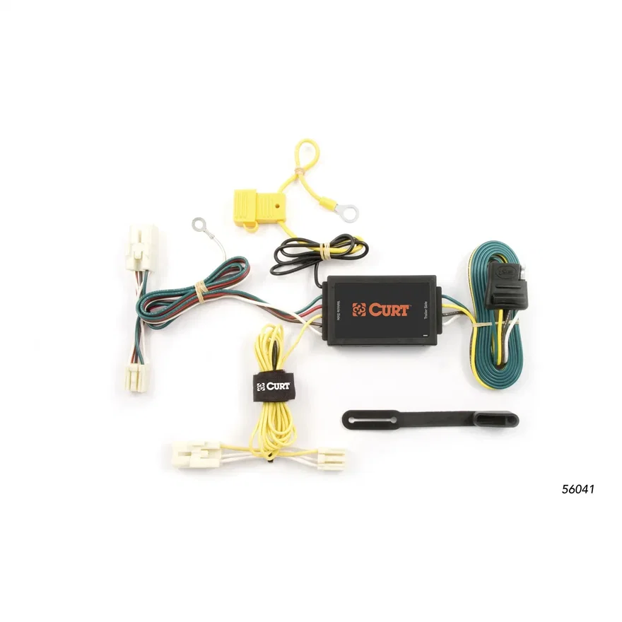 CURT 56041, Custom Wiring Harness; 4-Way Flat Output; Select Hyundai Genesis
