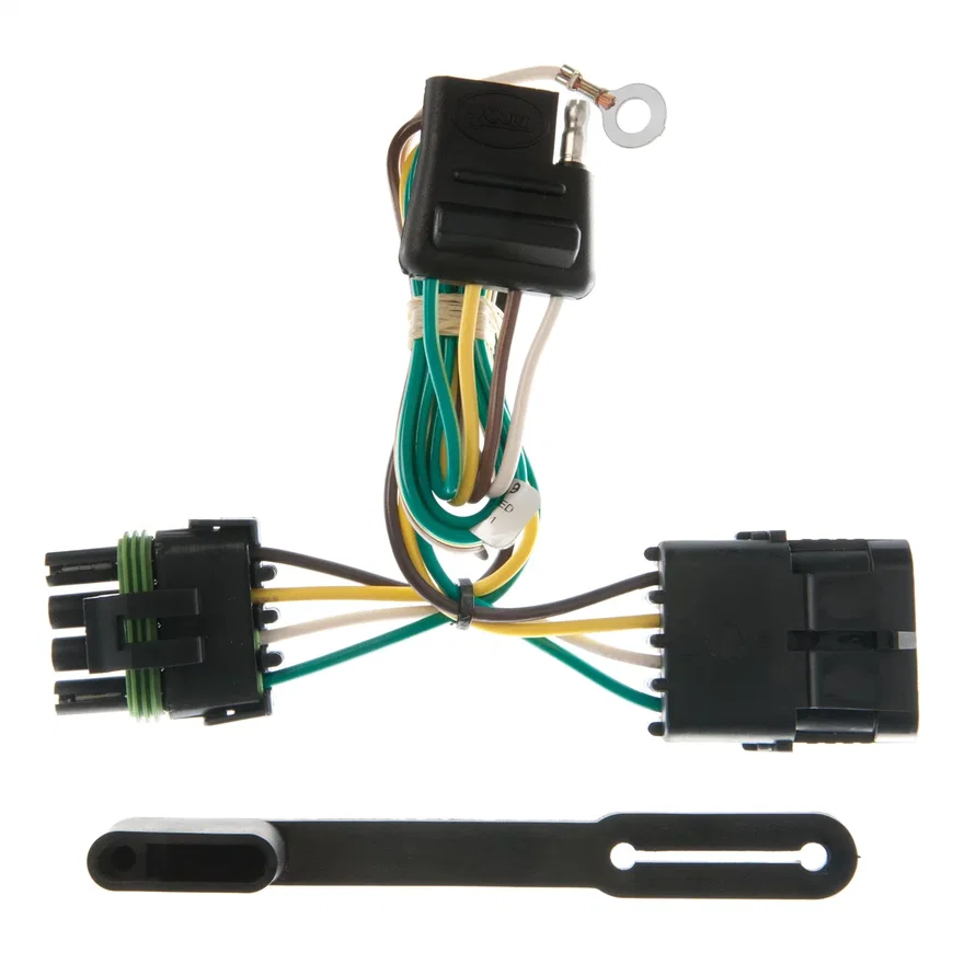 CURT 55319, Custom Wiring; 4-Way Flat; Select C/K Suburban; Blazer; Tahoe; Yukon; Escalade