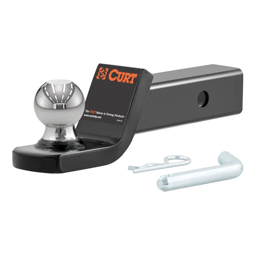 CURT 45134, Fusion Ball Mount with 2in. Ball (2in. Shank; 7;500 lbs.; 2in. Drop)