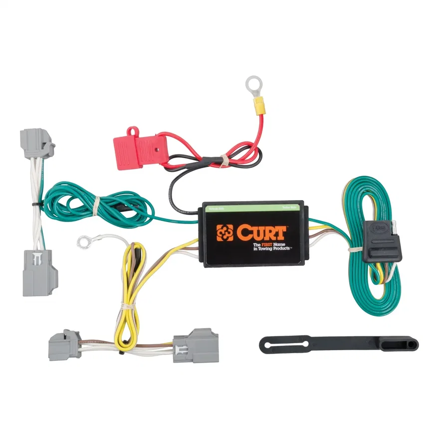 CURT 56207, Custom Wiring Harness; 4-Way Flat Output; Select Cadillac CTS Sedan