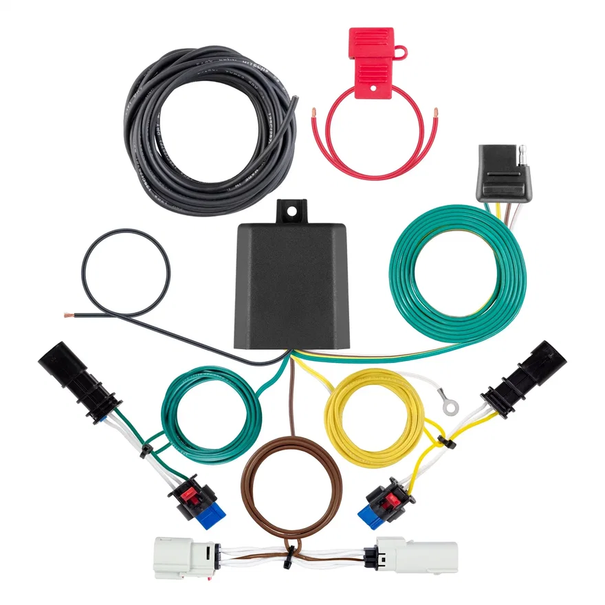 CURT 56542, Custom Wiring Harness; 4-Way Flat Output; Select Buick Envista