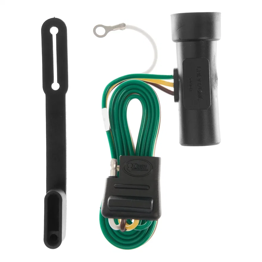 CURT 55311, Custom Wiring; 4-Way Flat Output; Select Chevrolet; GMC C/K; Blazer; Suburban