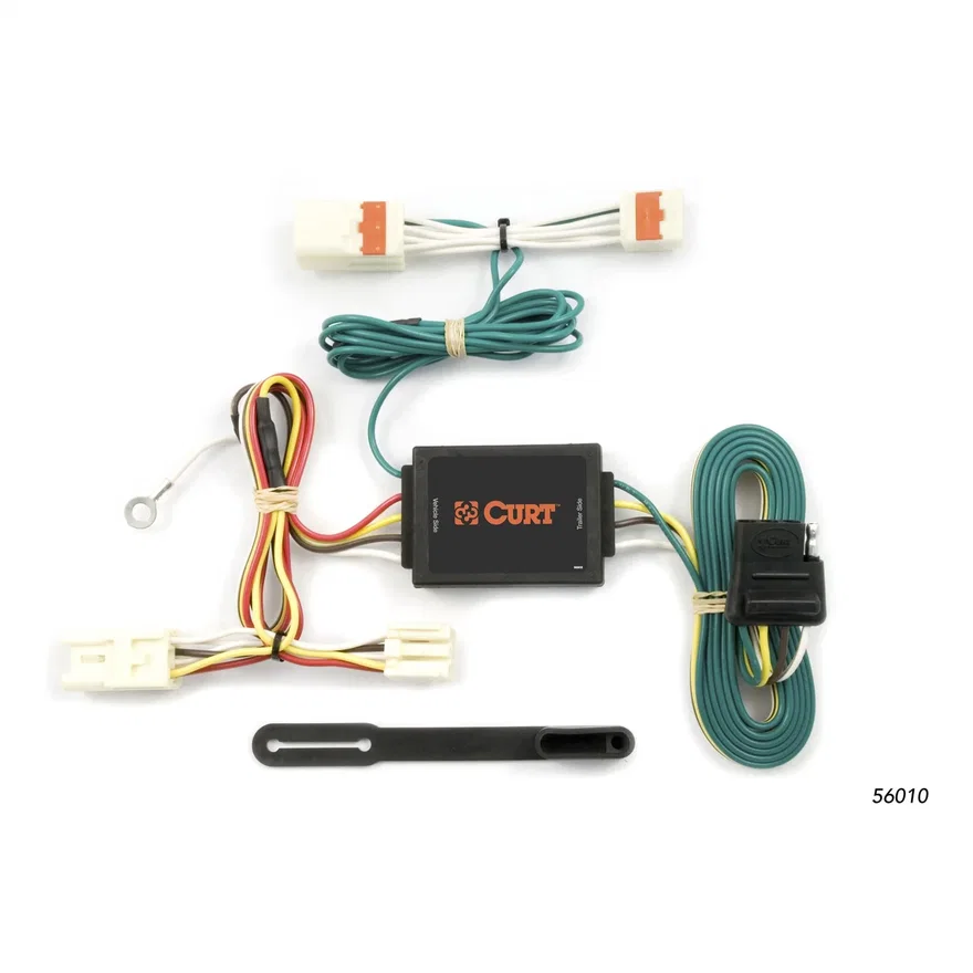 CURT 56010, Custom Wiring Harness; 4-Way Flat Output; Select Mazda MPV Van
