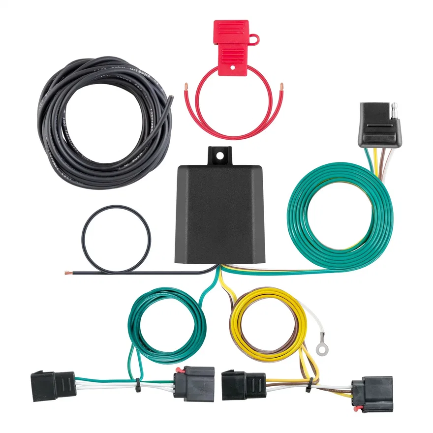 CURT 56333, Custom Wiring; 4-Flat; Select Town and Country; Durango; Grand Caravan; Patriot