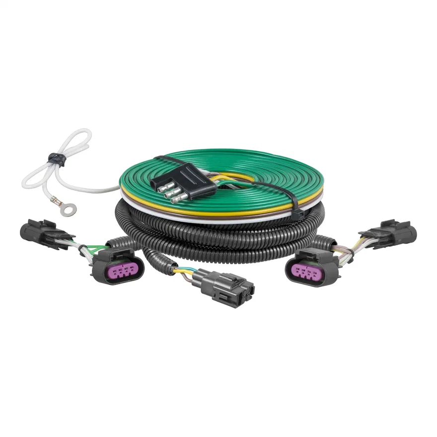 CURT 58900, Custom Towed-Vehicle RV Wiring Harness; Select Chevrolet Equinox; GMC Terrain