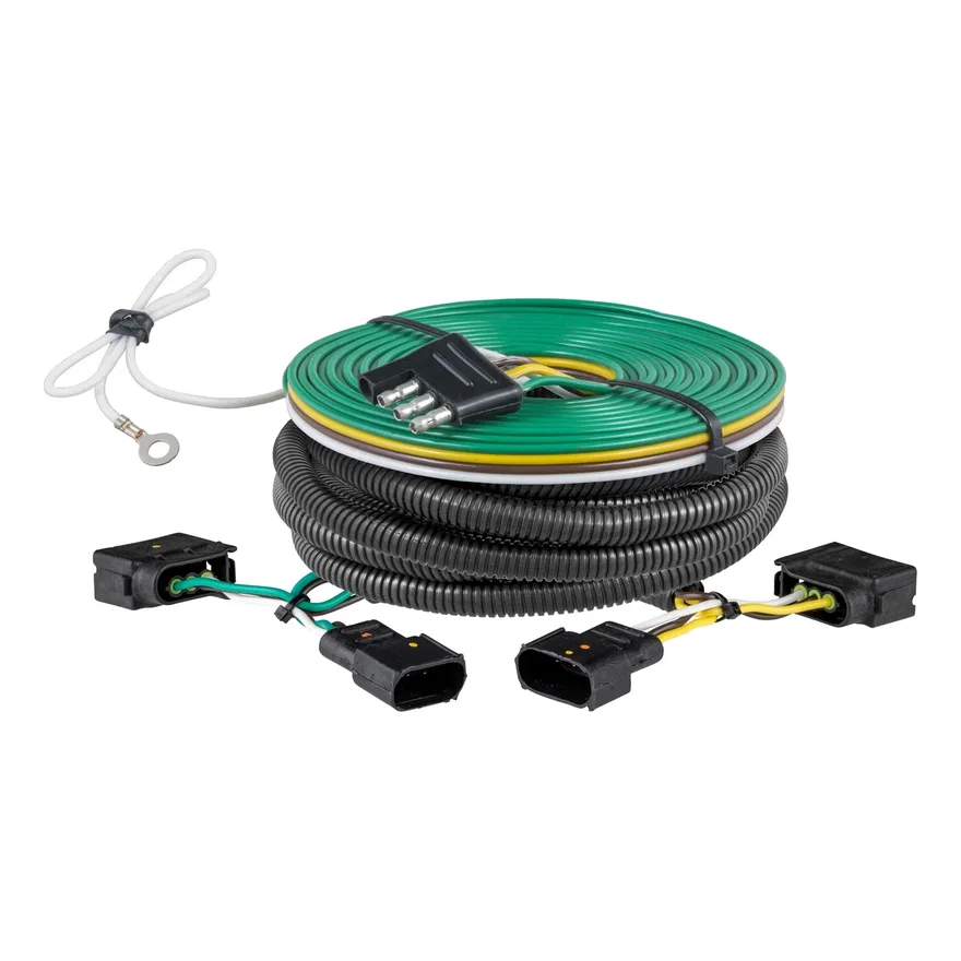 CURT 58988, Custom Towed-Vehicle RV Harness; Select Expedition; Equinox (No LED Taillights)
