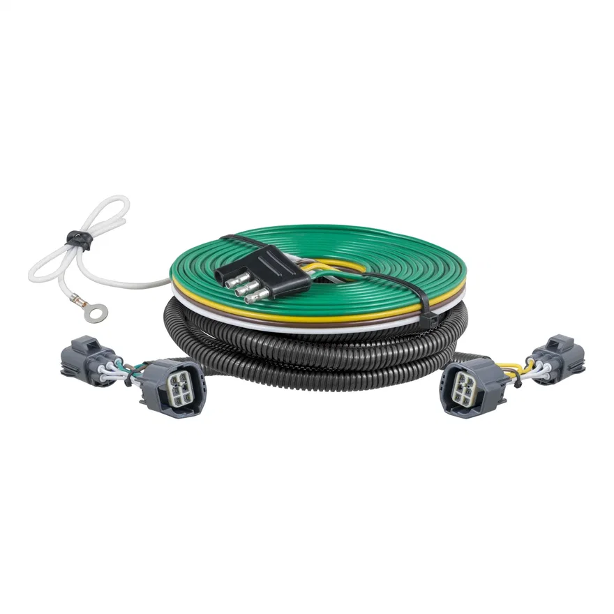 CURT 58993, Custom Towed-Vehicle RV Wiring Harness; Select Cadillac Escalade