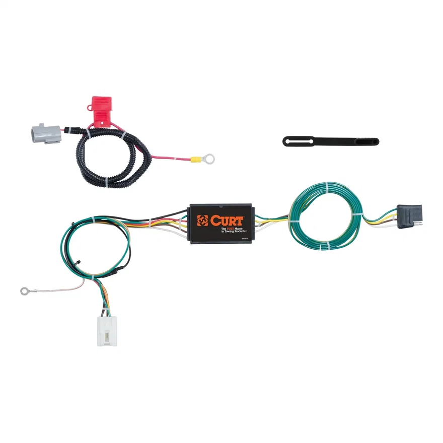 CURT 56296, Custom 4-Flat; Select Mitsubishi Outlander; Eclipse Cross; Need OEM Tow Package