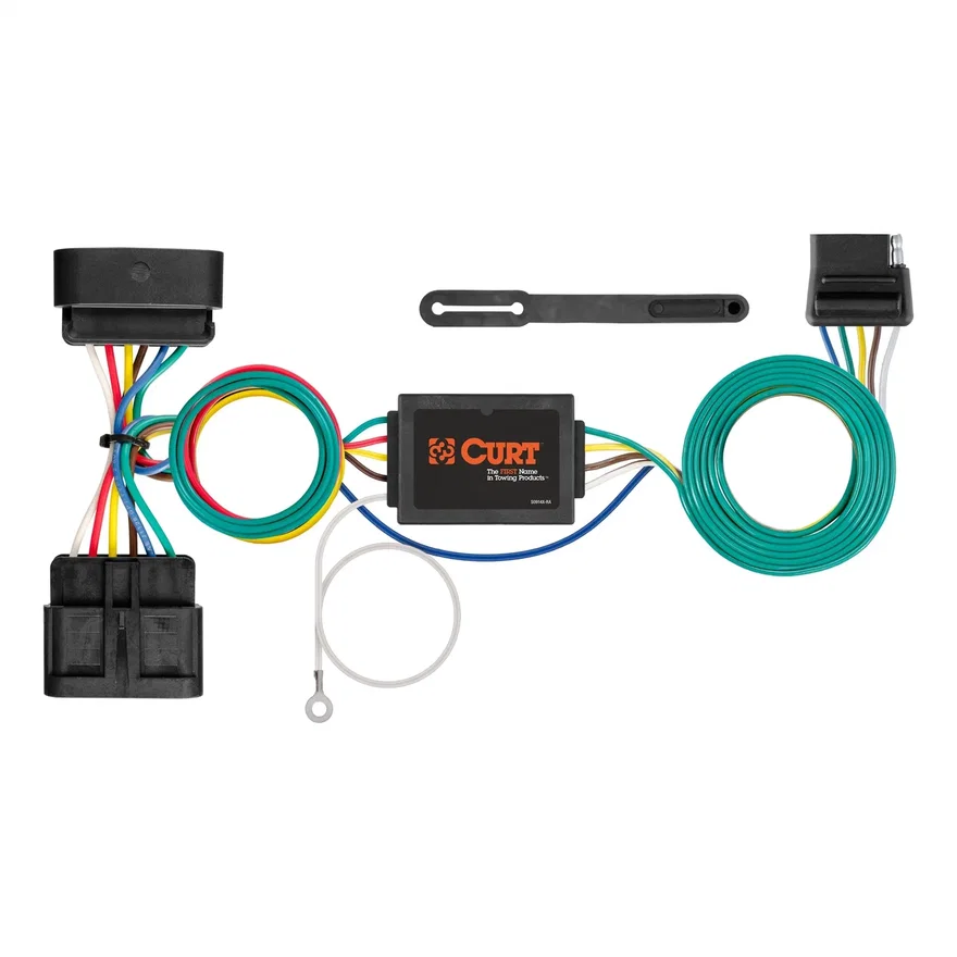 CURT 56510, Custom Wiring; 5-Flat Output; Select Chevy Colorado; GMC Canyon; Isuzu I-Series