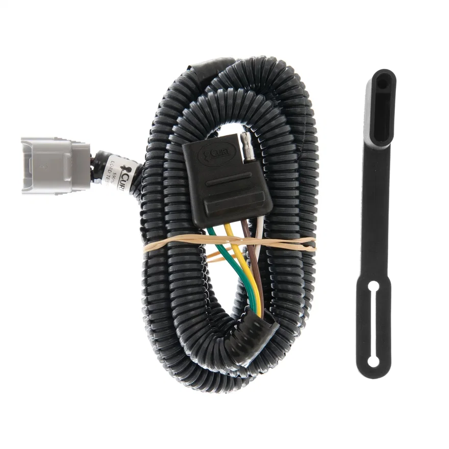 CURT 55245, Custom 4-Flat; Select Toyota and Lexus Vehicles; OEM Tow Package Required