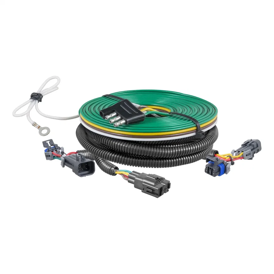 CURT 58928, Custom Towed-Vehicle RV Wiring Harness; Select Saturn Vue