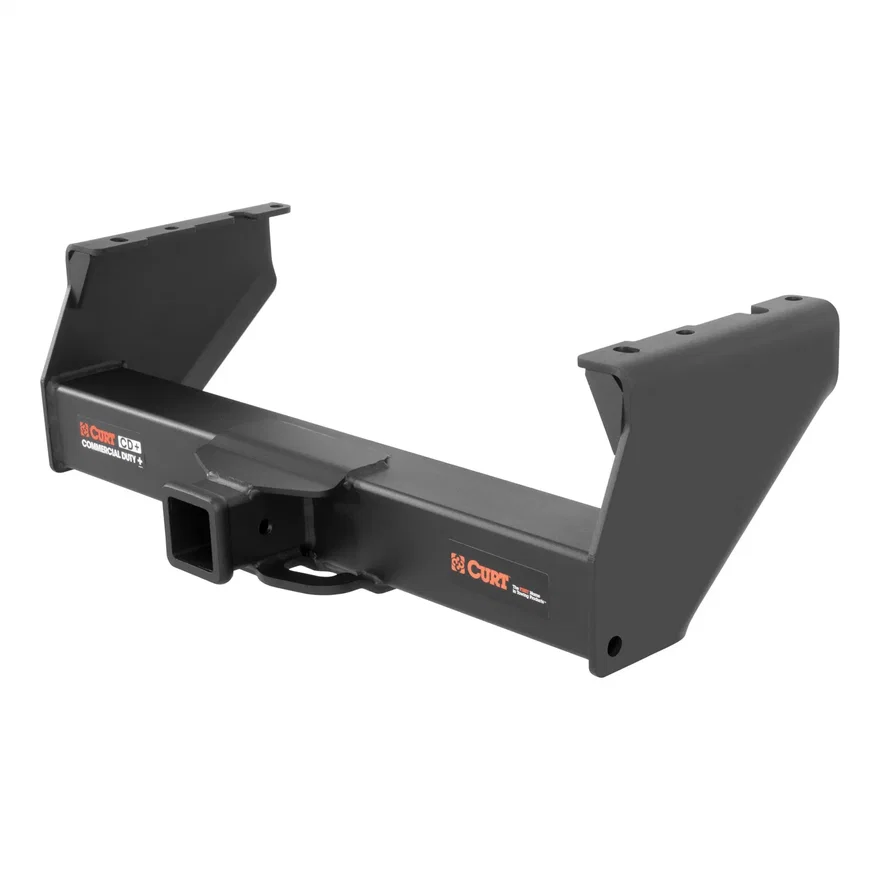 CURT 15800, Rear Commercial Duty Class 5 Hitch; 2-1/2in. Receiver; Select Chevy; GMC; Dodge; Ram