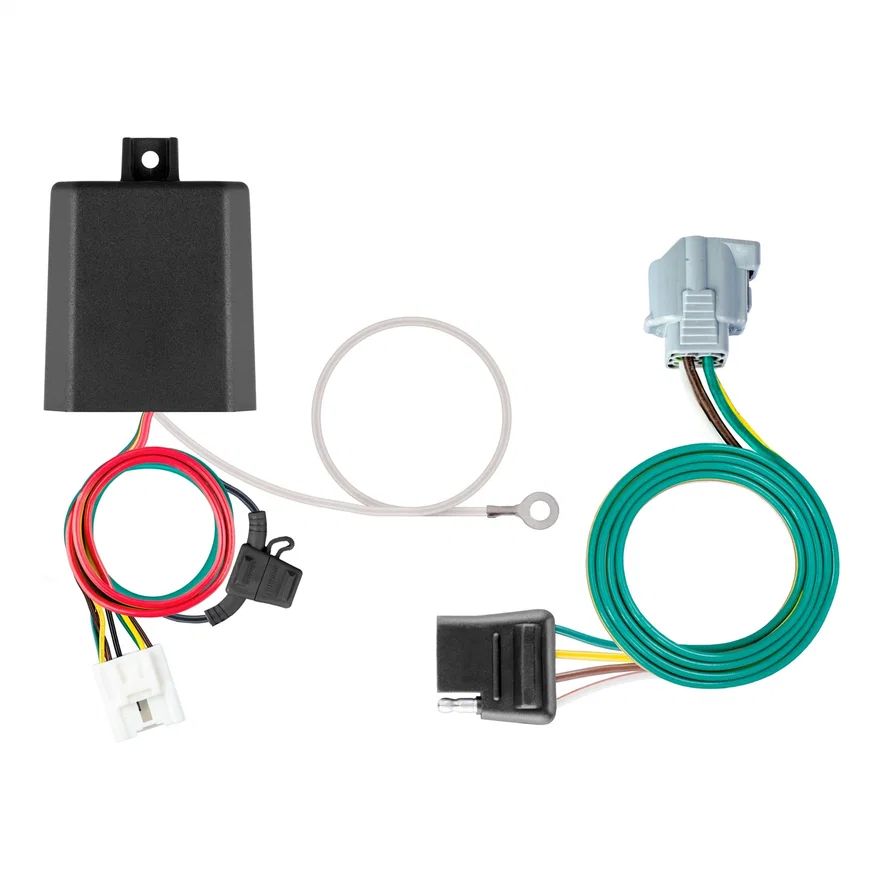 CURT 56564, Custom Wiring Harness; 4-Way Flat Output; Select Lexus RX Series