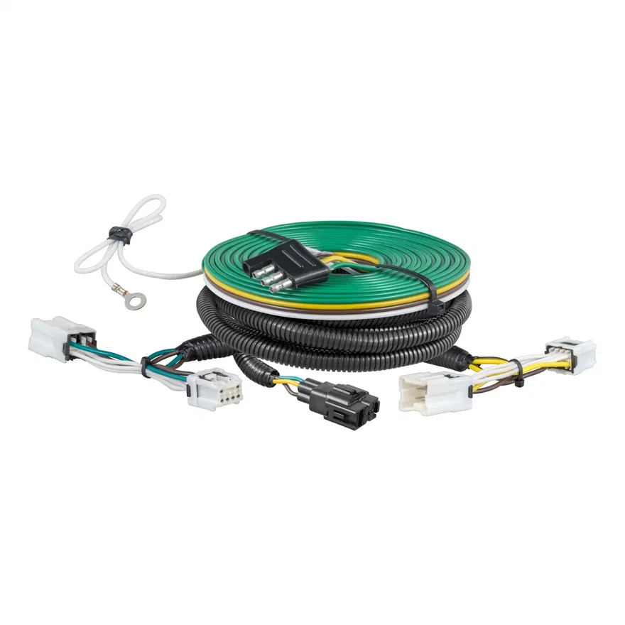 CURT 58956, Custom Towed-Vehicle RV Wiring Harness; Select Toyota RAV4