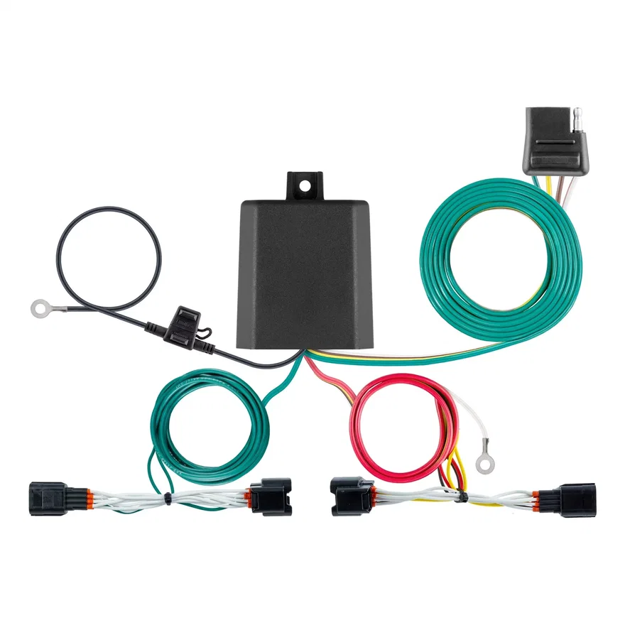 CURT 56528, Custom Wiring Harness; 4-Way Flat Output; Select Acura TLX