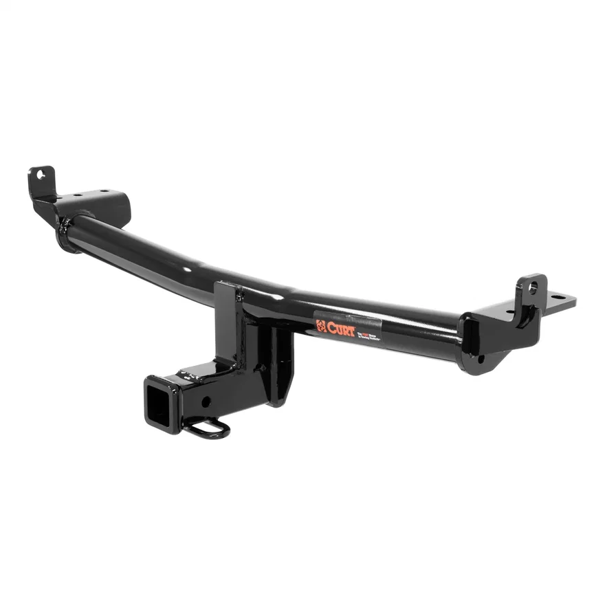 CURT 13238, Rear Class 3 Trailer Hitch; 2in. Receiver; Select Audi Q3; Quattro (Round Tube Frame)