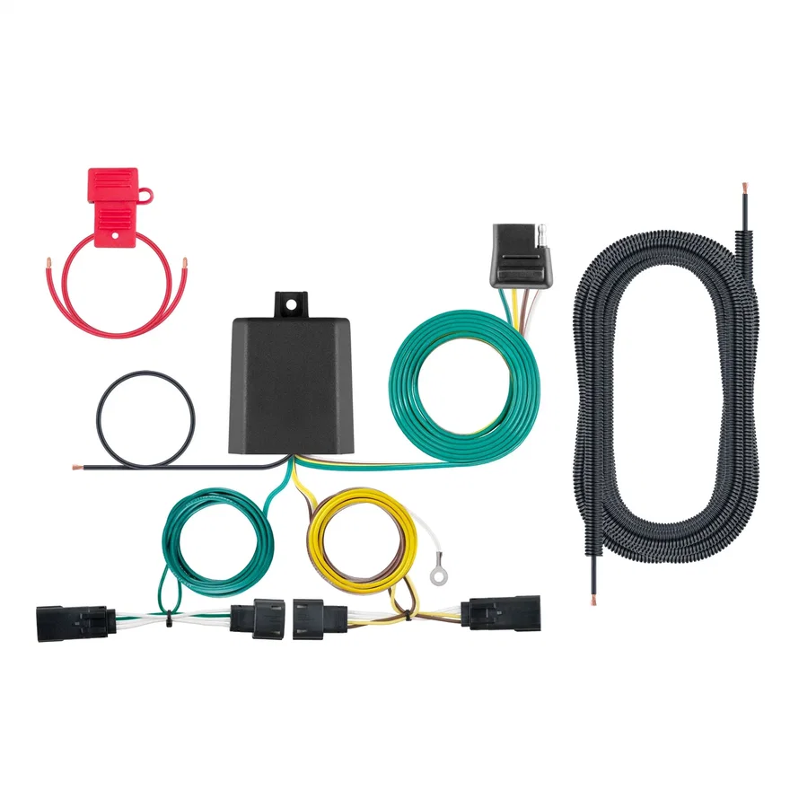 CURT 56389, Custom Wiring Harness; 4-Way Flat Output; Select Buick Regal TourX