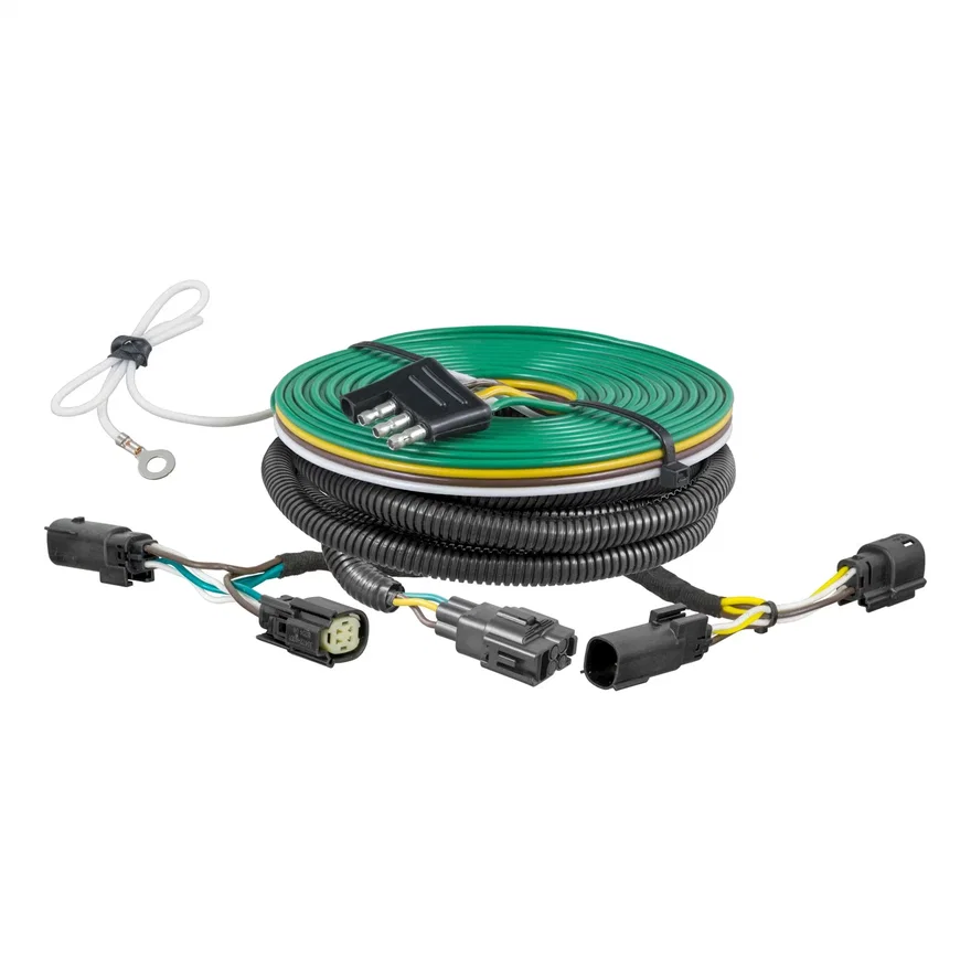 CURT 58968, Custom Towed-Vehicle RV Wiring Harness; Select Buick Envision