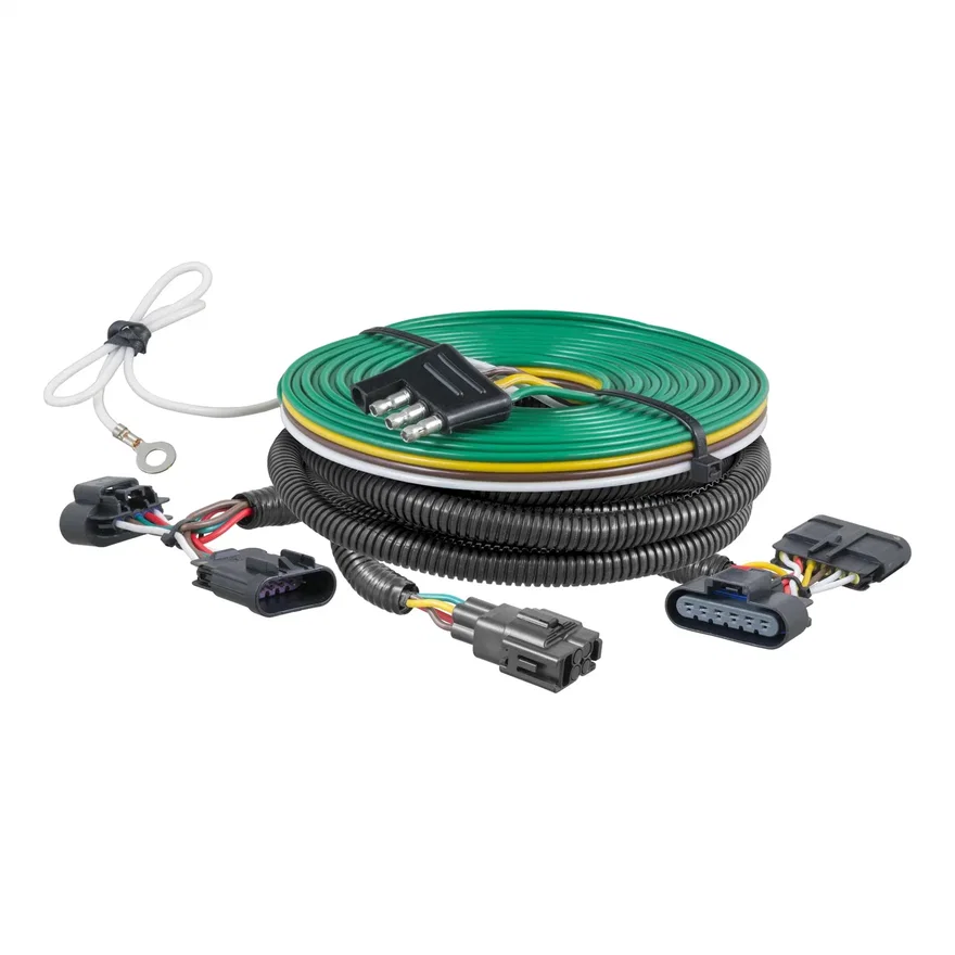 CURT 58926, Custom Towed-Vehicle RV Wiring; Select Colorado; Canyon; Isuzu I-Series