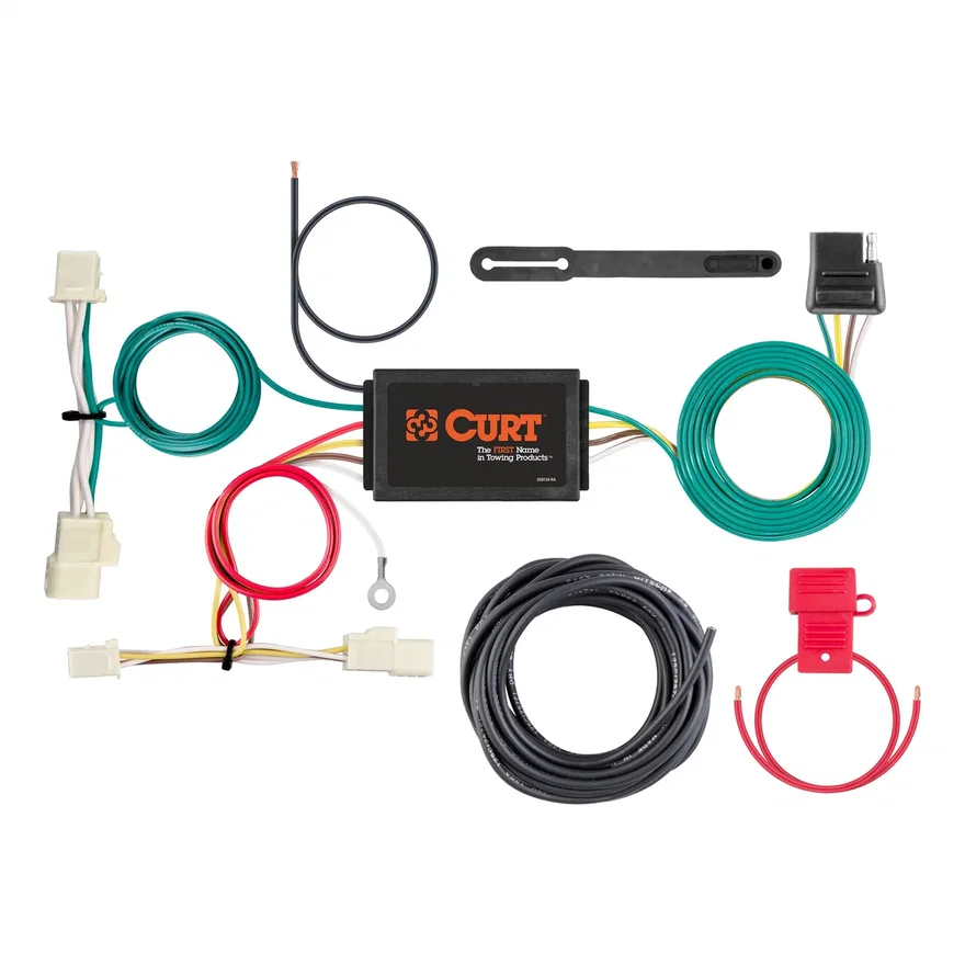 CURT 56316, Custom Wiring Harness; 4-Way Flat Output; Select Hyundai Elantra Sedan Limited